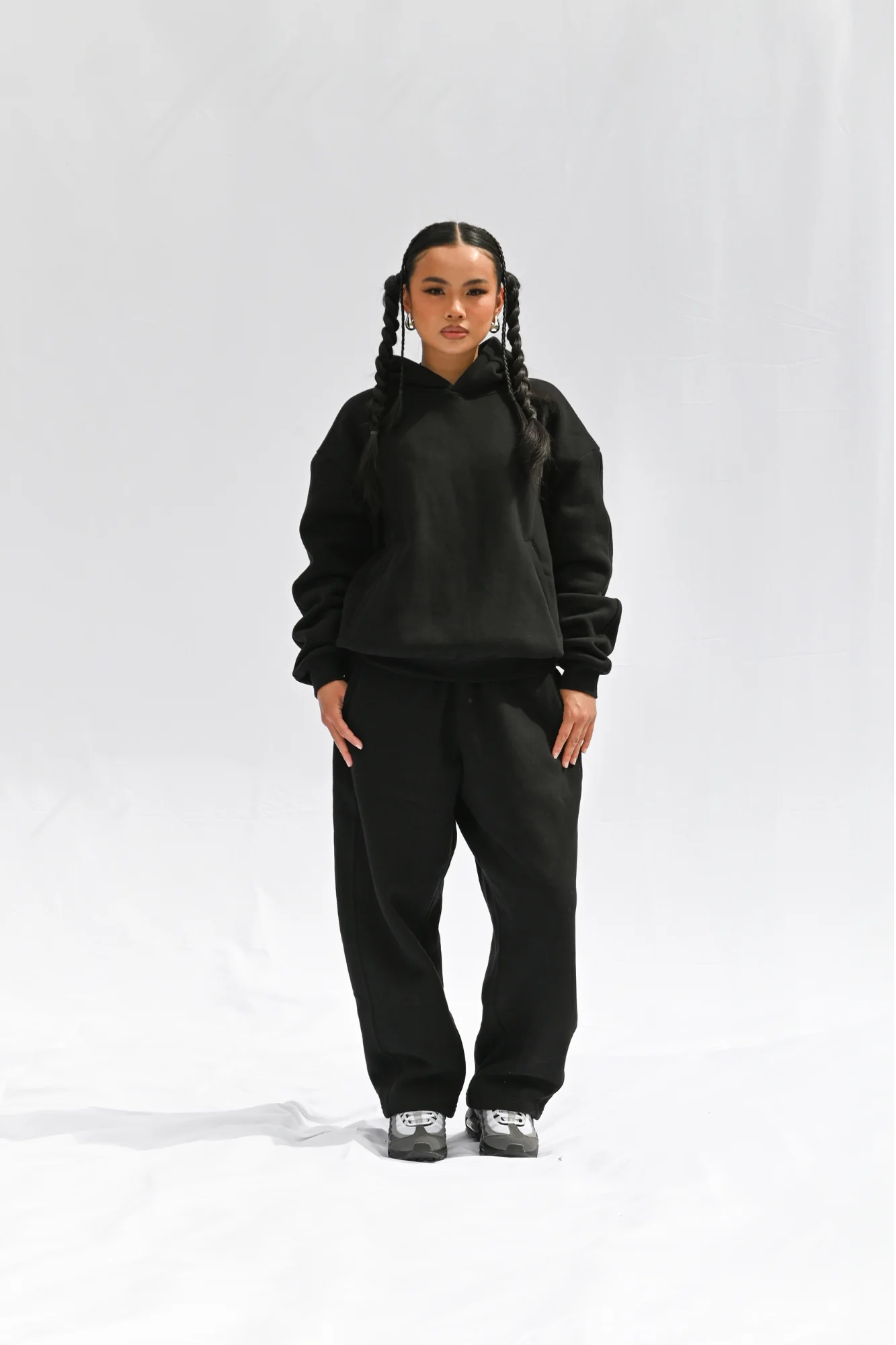 Essentials Hoodie (Black) - Image 10