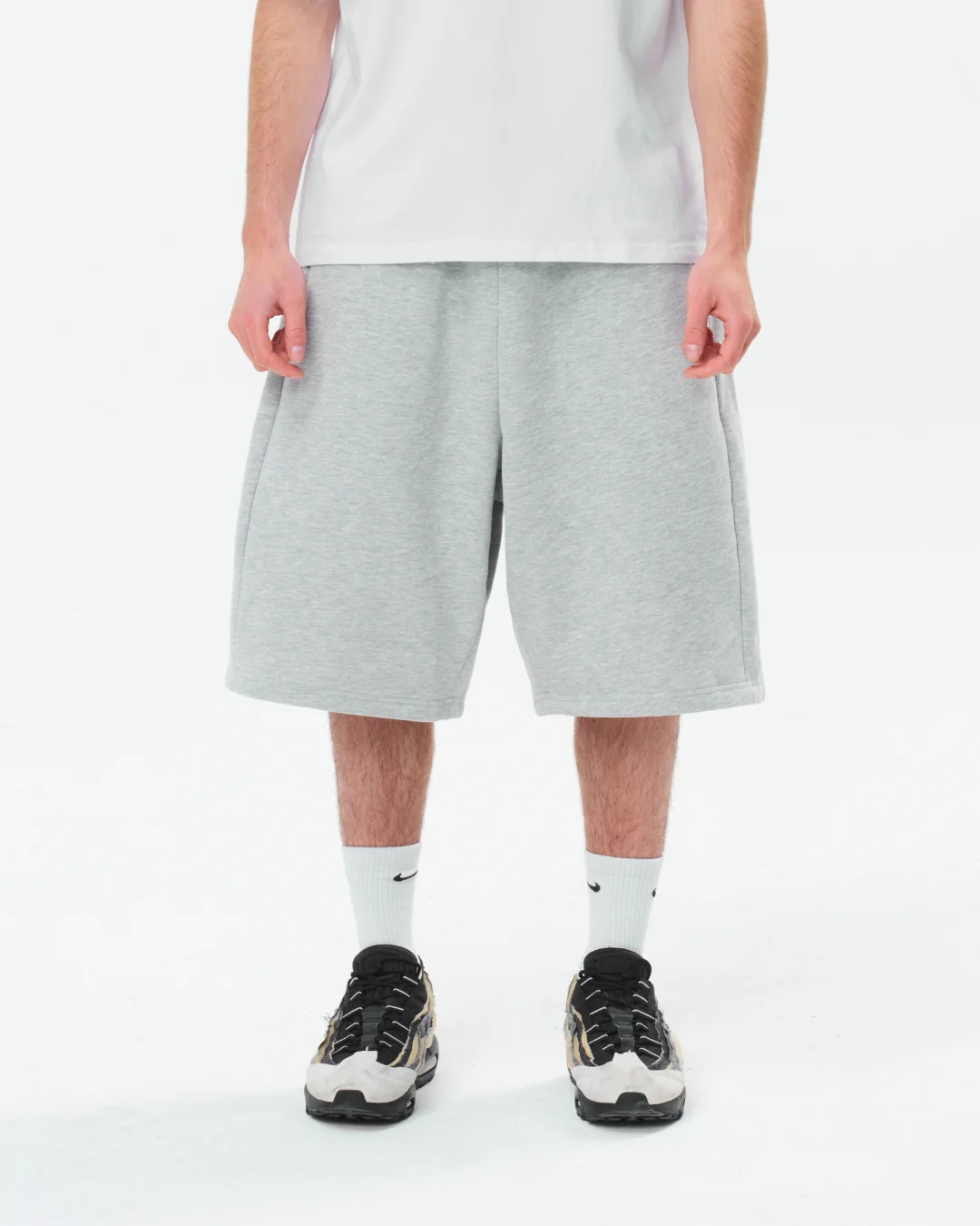 Trackie Shorts (Grey) - Image 7