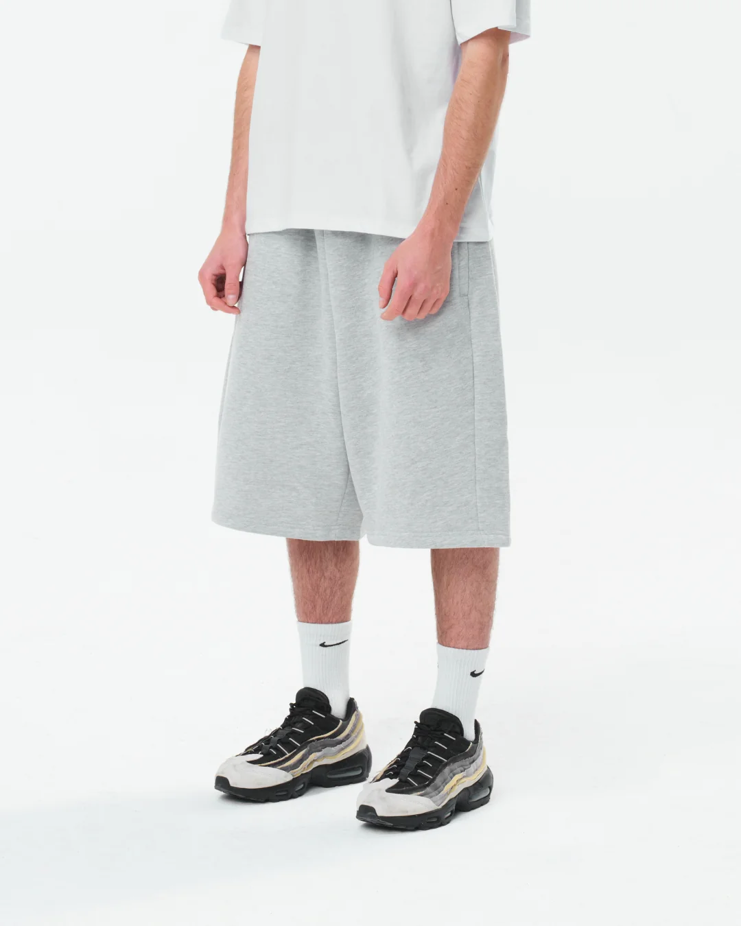 Trackie Shorts (Grey) - Image 8