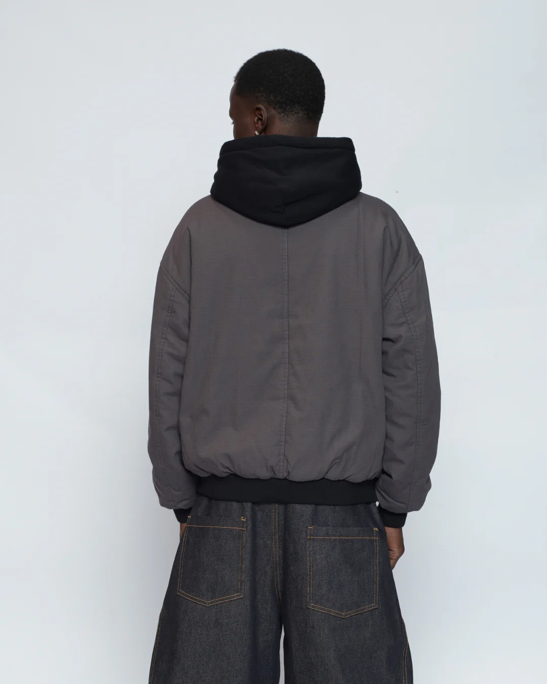 Workwear Zip Jacket (Charcoal) - Image 14