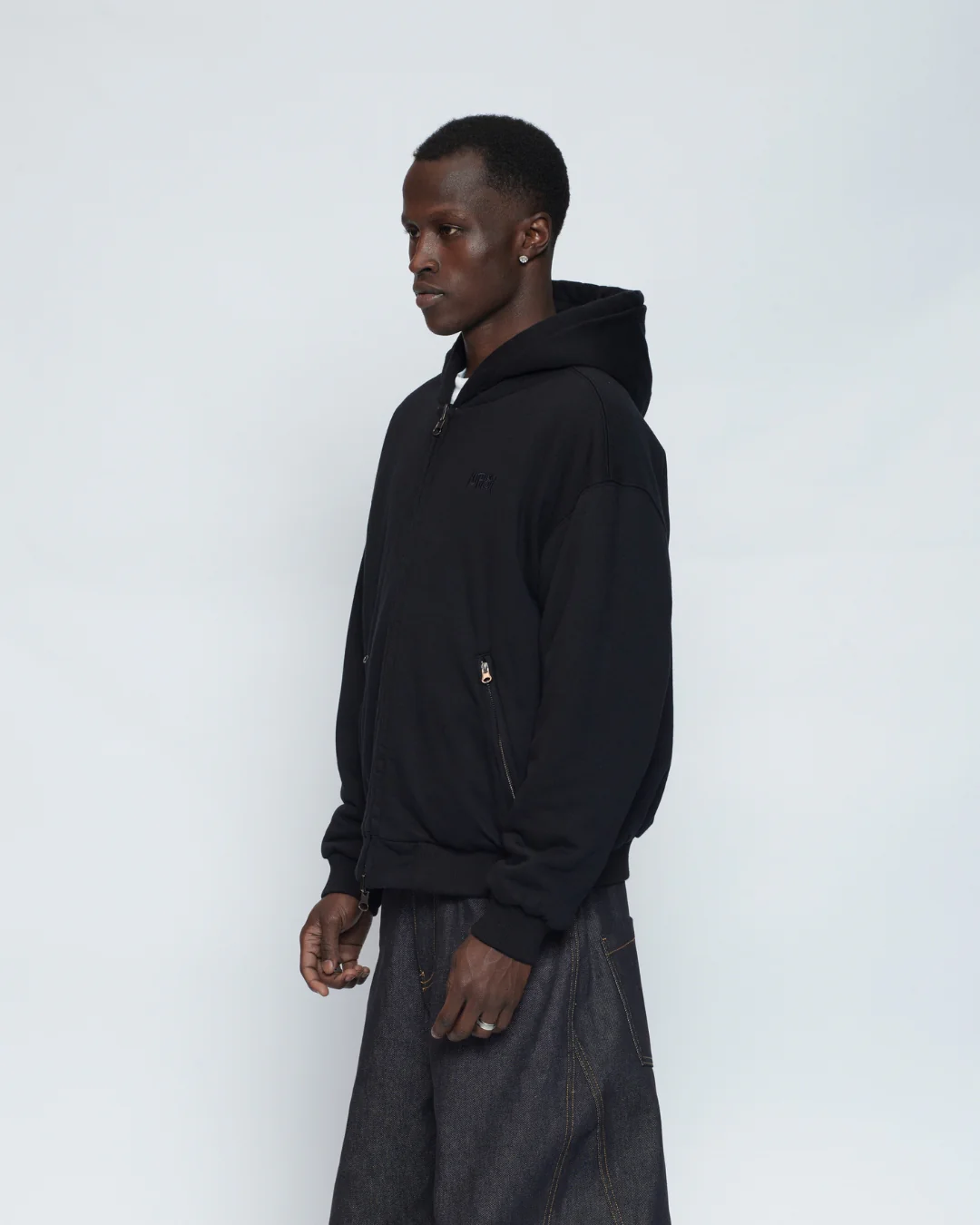 Workwear Zip Jacket (Charcoal) - Image 21